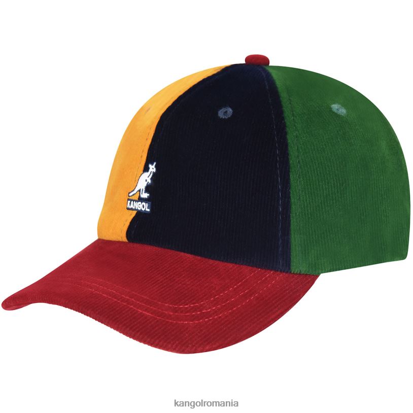 articole pentru cap | Kangol unisex multi roșu contrast pops baseball 0VJ20367
