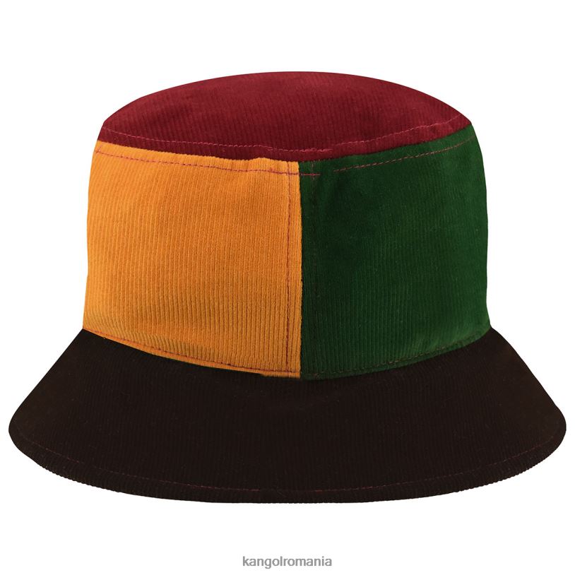 articole pentru cap | Kangol unisex multi roșu găleată pops contrast 0VJ20551