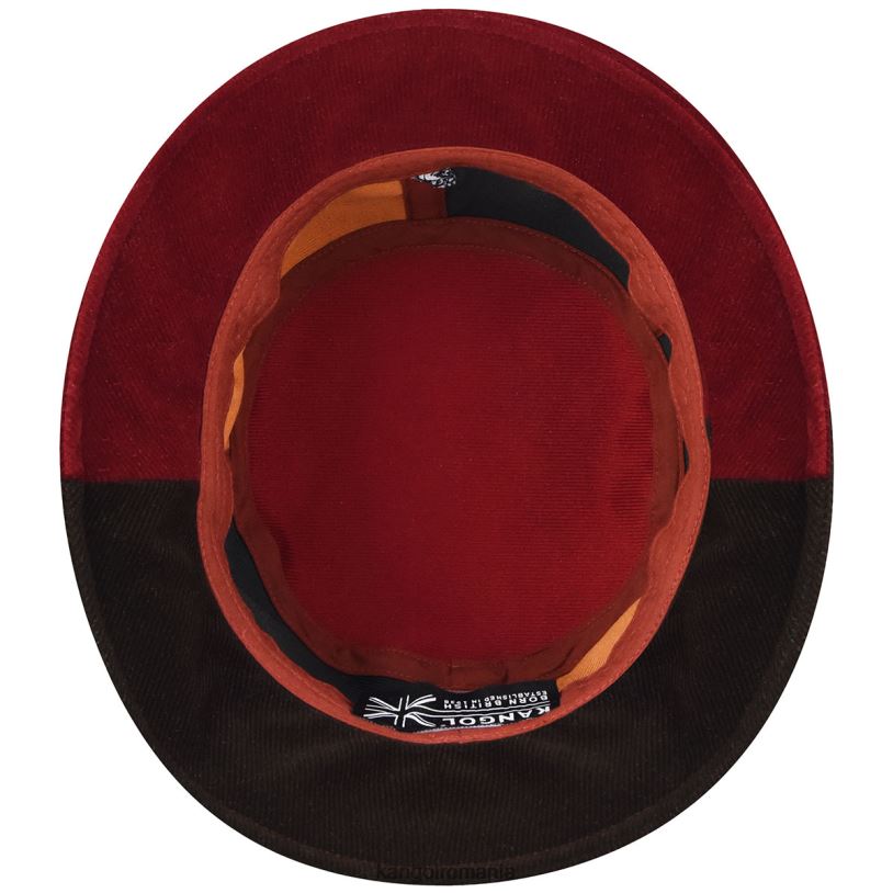 articole pentru cap | Kangol unisex multi roșu găleată pops contrast 0VJ20551