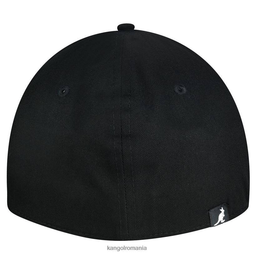 articole pentru cap | Kangol unisex negru 38-83 baseball cu elastic 0VJ20364