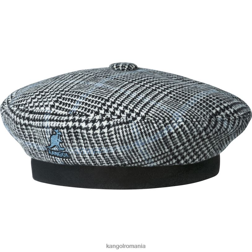 articole pentru cap | Kangol unisex negru/albastru arată-ți dinții bereta 0VJ20434