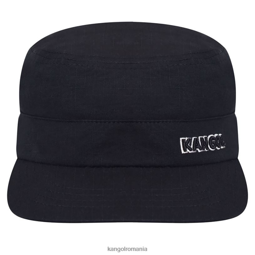 articole pentru cap | Kangol unisex negru șapcă de armata ripstop 0VJ20267