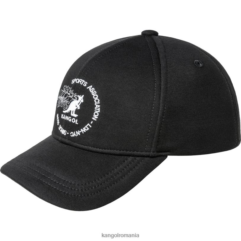 articole pentru cap | Kangol unisex negru șapcă de baseball de club 0VJ20369
