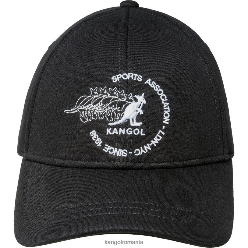 articole pentru cap | Kangol unisex negru șapcă de baseball de club 0VJ20369