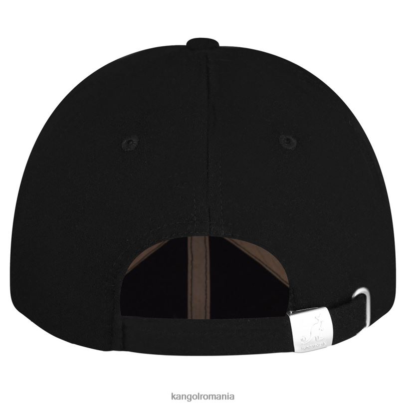 articole pentru cap | Kangol unisex negru șapcă de baseball de club 0VJ20369