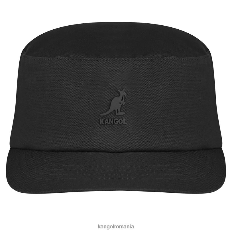 articole pentru cap | Kangol unisex negru șapcă militară stretch fit 0VJ20253