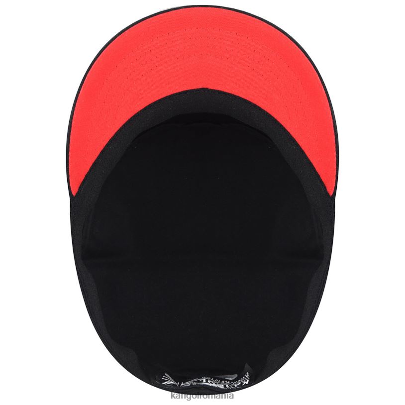 articole pentru cap | Kangol unisex negru șapcă militară stretch fit 0VJ20253