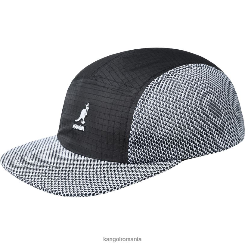 articole pentru cap | Kangol unisex negru șapcă sport cu 5 panouri 0VJ20354