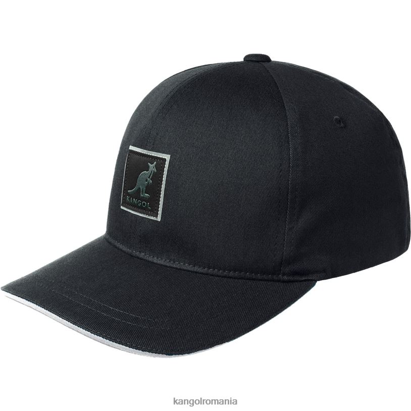articole pentru cap | Kangol unisex negru șapcă tech flexfit 0VJ20372