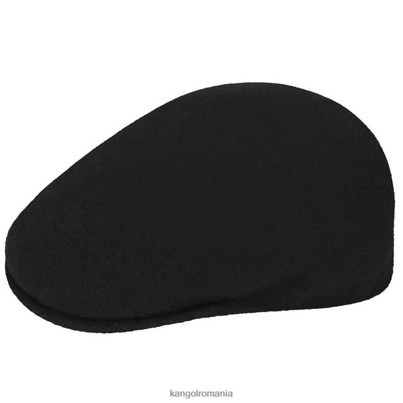 articole pentru cap | Kangol unisex negru/auriu lână 504 0VJ20127
