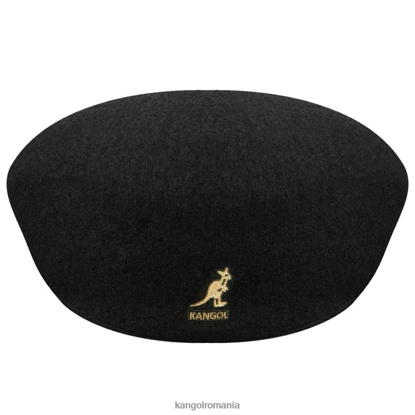 articole pentru cap | Kangol unisex negru/auriu lână din SUA 504 0VJ20154