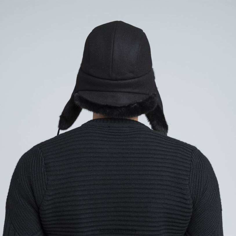articole pentru cap | Kangol unisex negru aviator de lână 0VJ20860