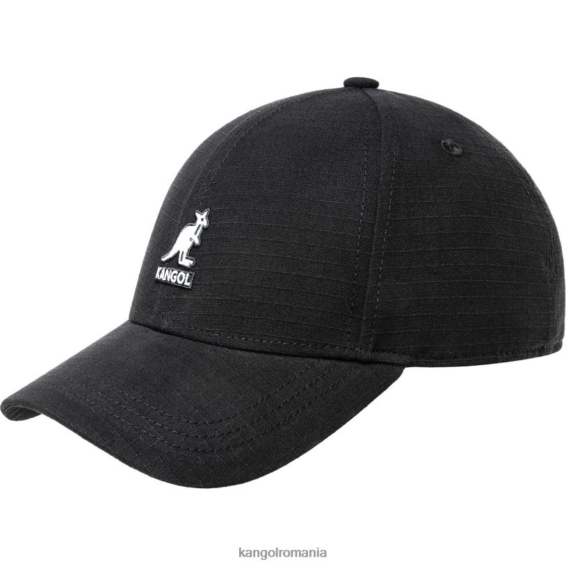 articole pentru cap | Kangol unisex negru baseball esențial ripstop 0VJ20365