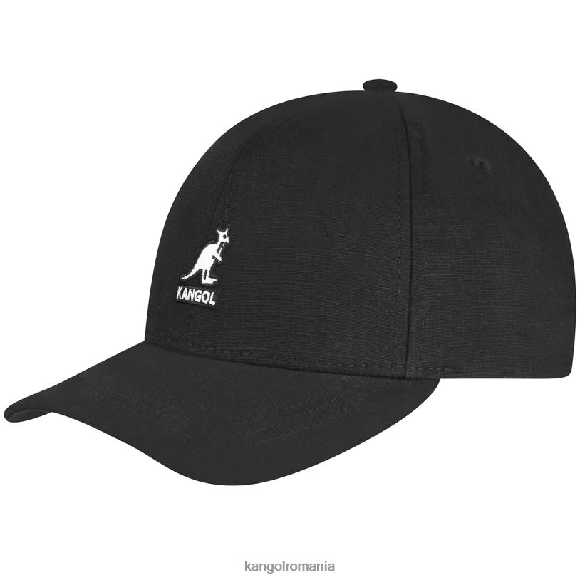 articole pentru cap | Kangol unisex negru baseball esențial ripstop 0VJ20365