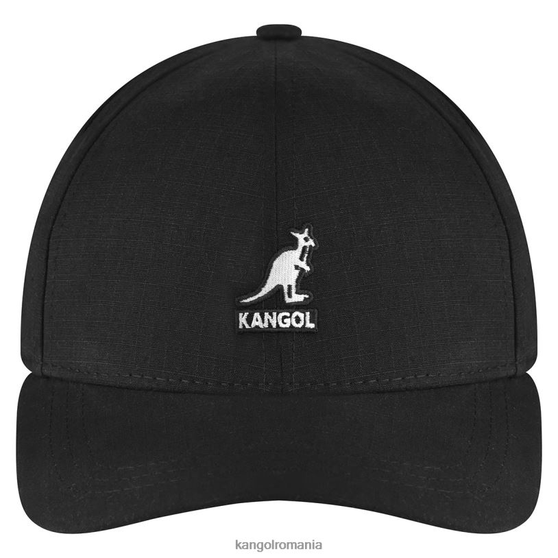 articole pentru cap | Kangol unisex negru baseball esențial ripstop 0VJ20365