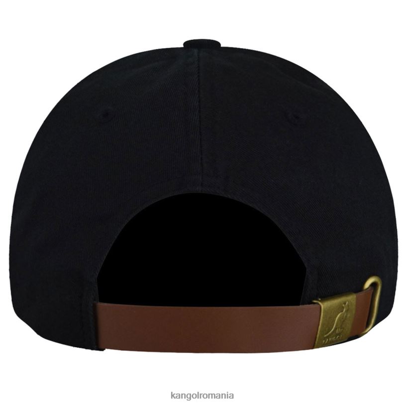 articole pentru cap | Kangol unisex negru baseball spălat 0VJ20337