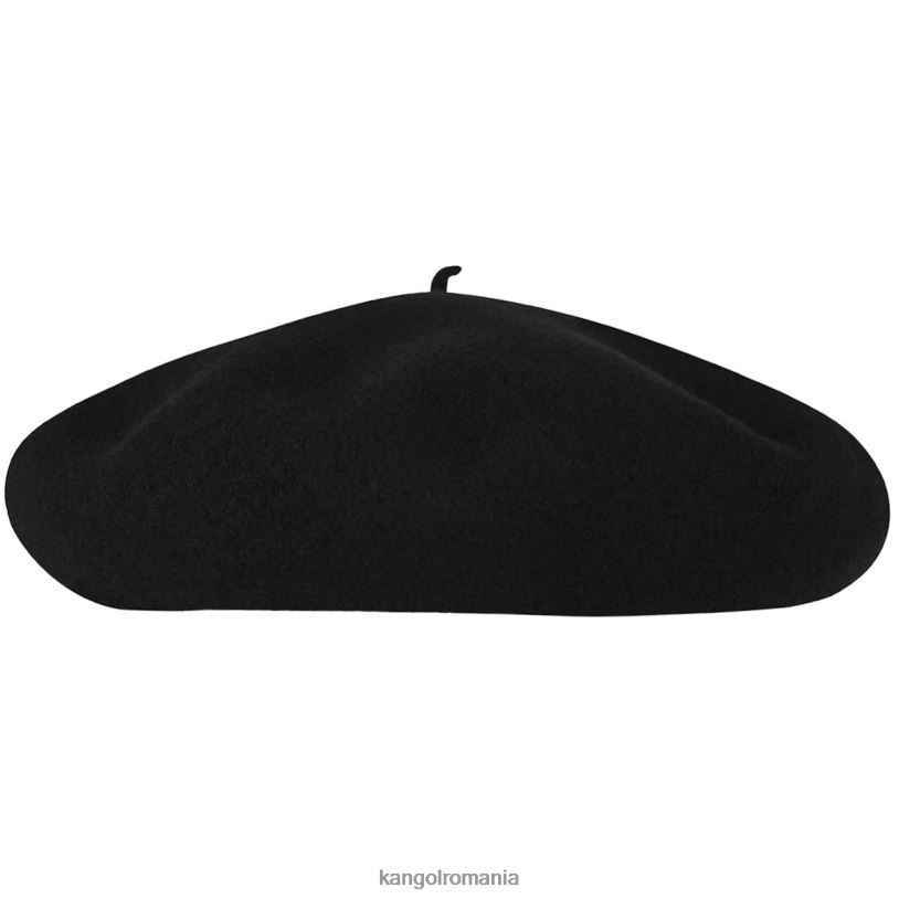 articole pentru cap | Kangol unisex negru beretă anglobască 0VJ20427