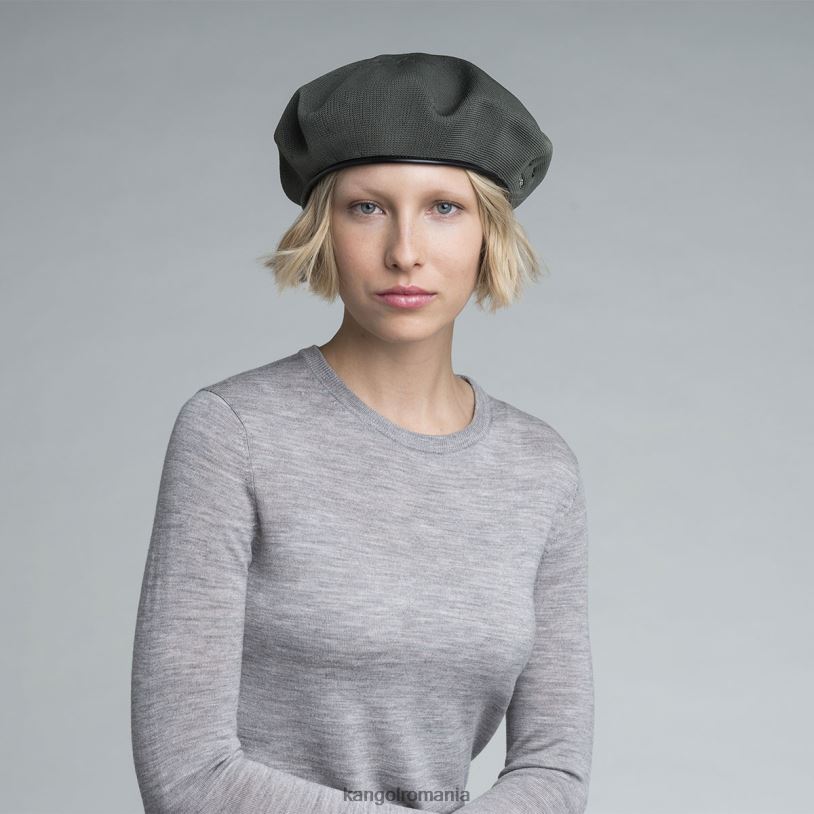 articole pentru cap | Kangol unisex negru beretă monty tropic 0VJ20402