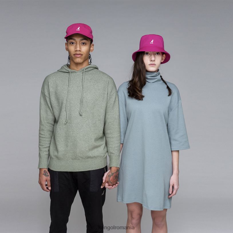 articole pentru cap | Kangol unisex negru capac în relief cu 5 panouri 0VJ20357