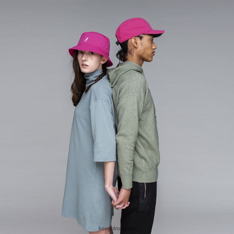 articole pentru cap | Kangol unisex negru capac în relief cu 5 panouri 0VJ20357