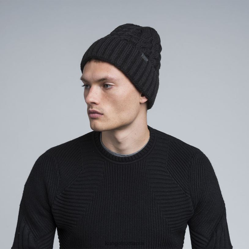 articole pentru cap | Kangol unisex negru cască de cablu 0VJ20824
