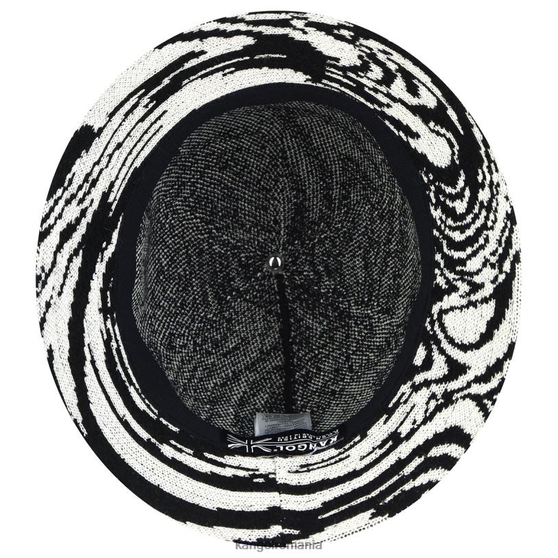 articole pentru cap | Kangol unisex negru/crem lichefie casual 0VJ20562
