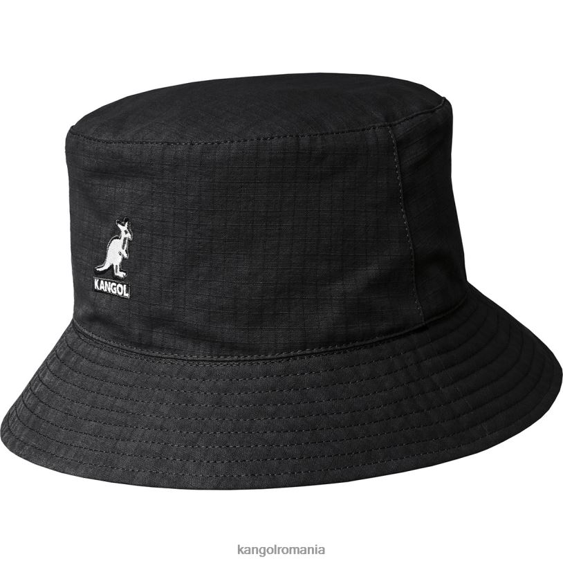 articole pentru cap | Kangol unisex negru cupă de turație esențială ripstop 0VJ20517