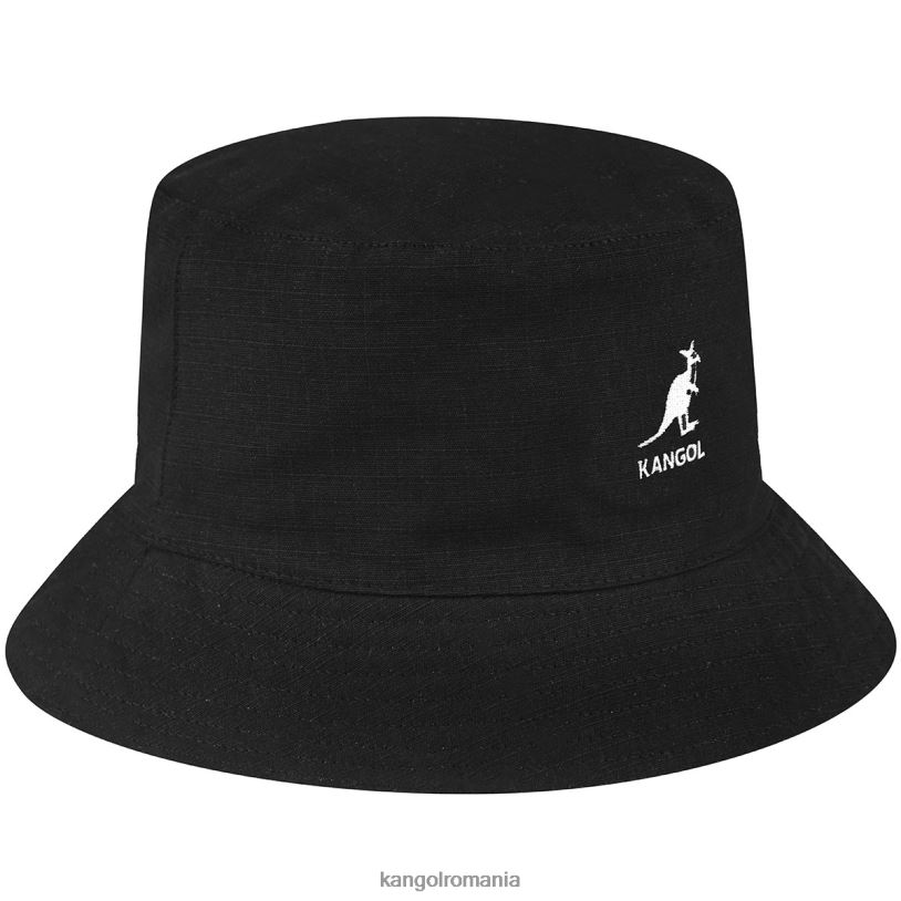 articole pentru cap | Kangol unisex negru cupă de turație esențială ripstop 0VJ20517