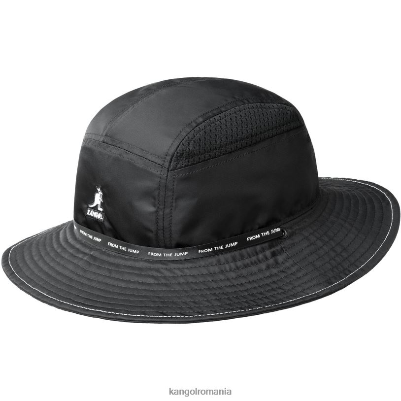 articole pentru cap | Kangol unisex negru din găleata de săritură 0VJ20671