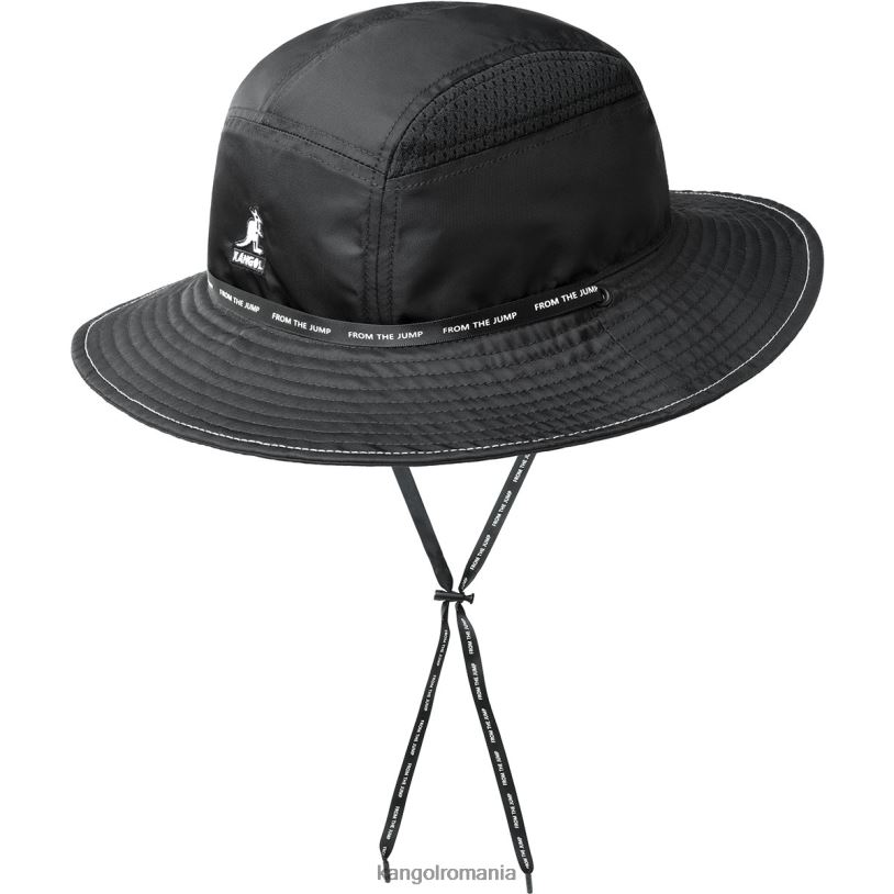articole pentru cap | Kangol unisex negru din găleata de săritură 0VJ20671