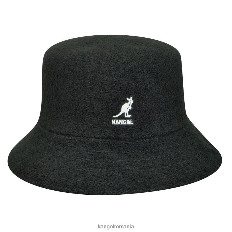 articole pentru cap | Kangol unisex negru găleată pentru bermude 0VJ20617