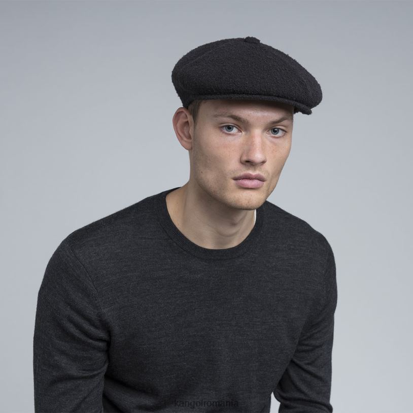 articole pentru cap | Kangol unisex negru galaxie de lână fiartă 0VJ20781