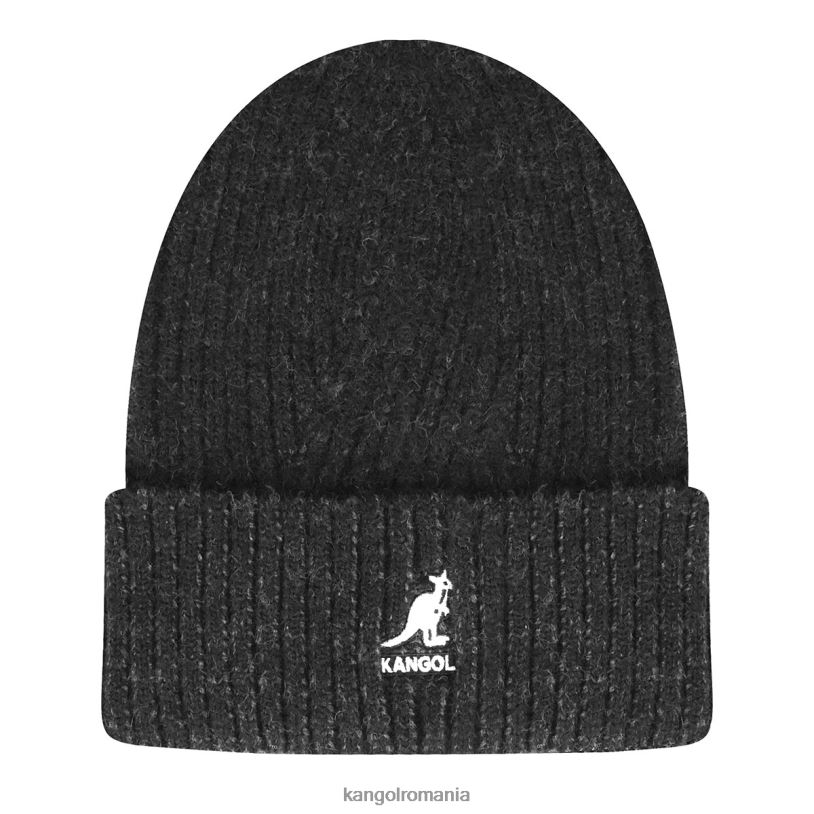 articole pentru cap | Kangol unisex negru/gri închis Manșetă în 2 tonuri 0VJ20835
