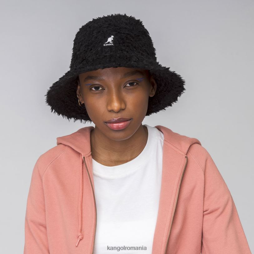 articole pentru cap | Kangol unisex negru impletitura blana lahinch 0VJ20549