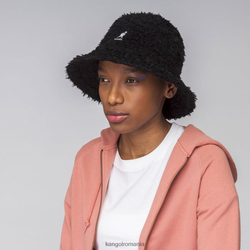 articole pentru cap | Kangol unisex negru impletitura blana lahinch 0VJ20549