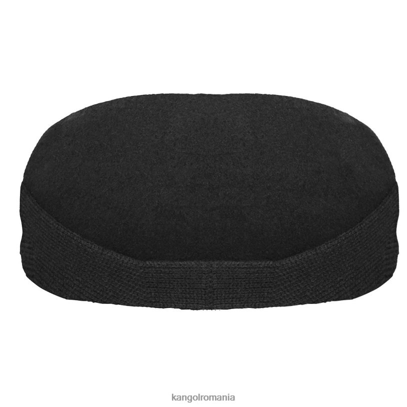 articole pentru cap | Kangol unisex negru lână 504 clapă pentru urechi 0VJ20148