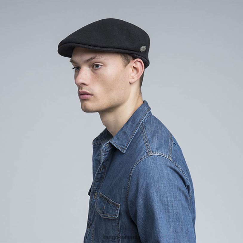 articole pentru cap | Kangol unisex negru lână 504 clapă pentru urechi 0VJ20148