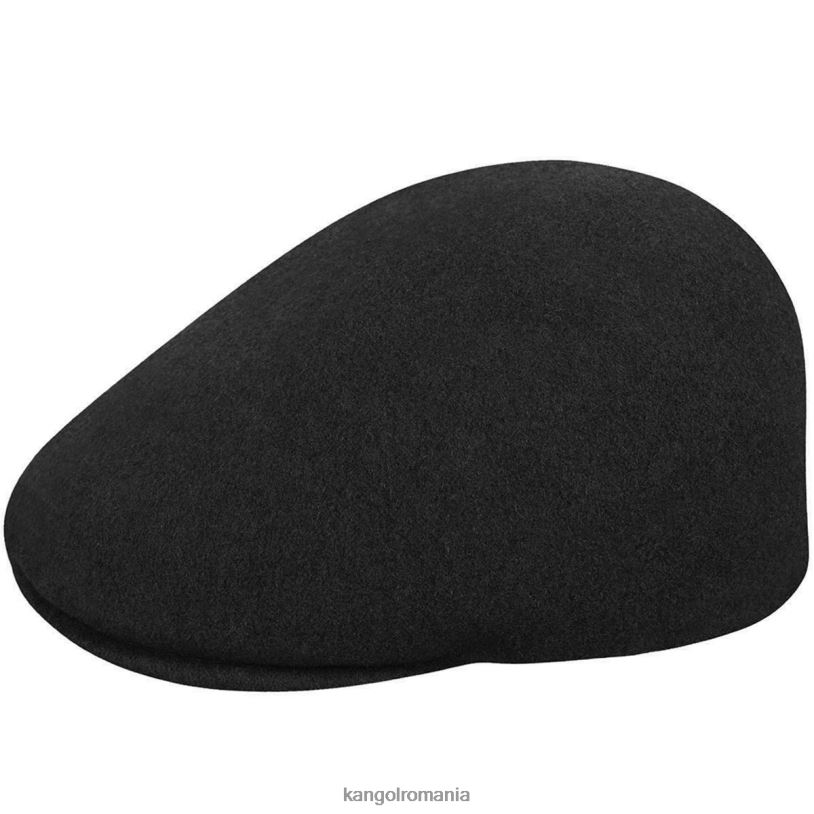 articole pentru cap | Kangol unisex negru lână fără cusături 507 0VJ20242