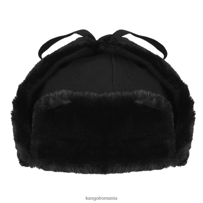 articole pentru cap | Kangol unisex negru lână ushanka 0VJ20851