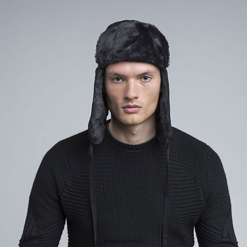 articole pentru cap | Kangol unisex negru lână ushanka 0VJ20851