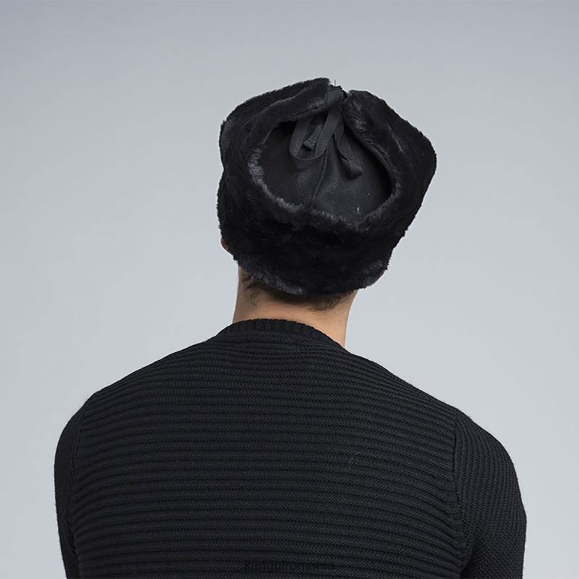 articole pentru cap | Kangol unisex negru lână ushanka 0VJ20851