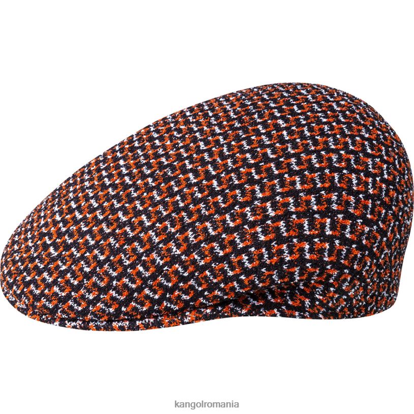 articole pentru cap | Kangol unisex negru labirint jacquard 504 0VJ20105