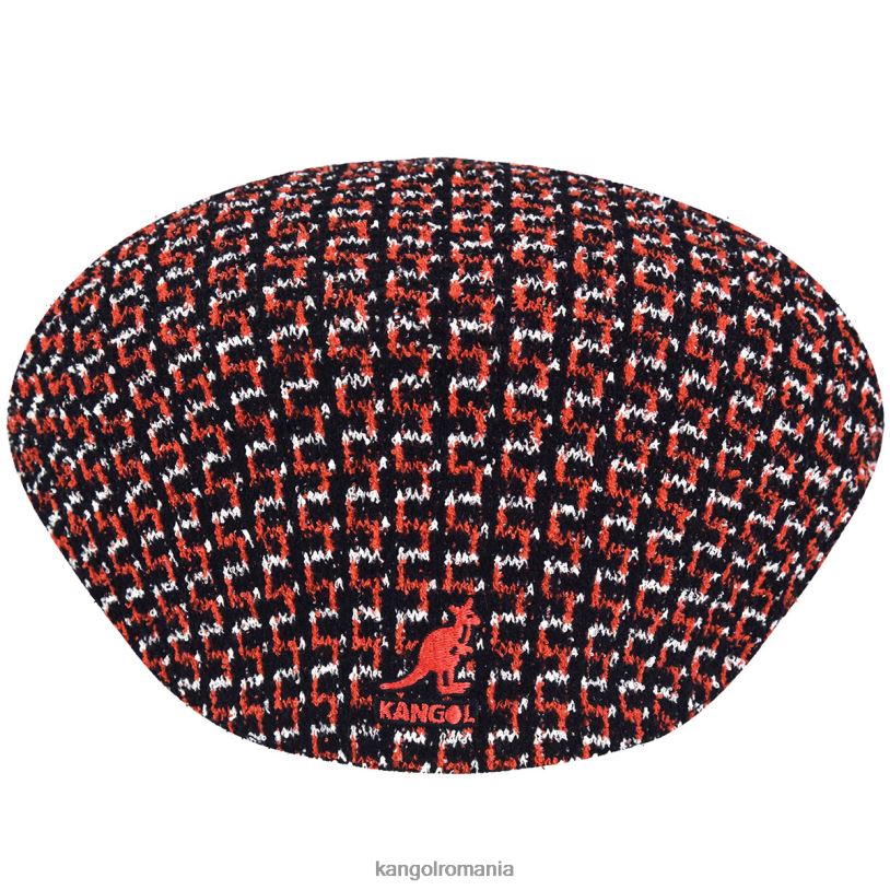 articole pentru cap | Kangol unisex negru labirint jacquard 504 0VJ20105