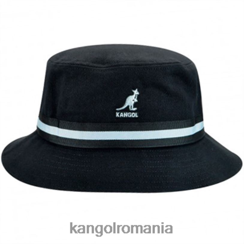 articole pentru cap | Kangol unisex negru lahinch dungă 0VJ20527