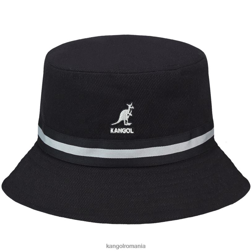 articole pentru cap | Kangol unisex negru lahinch dungă 0VJ20527
