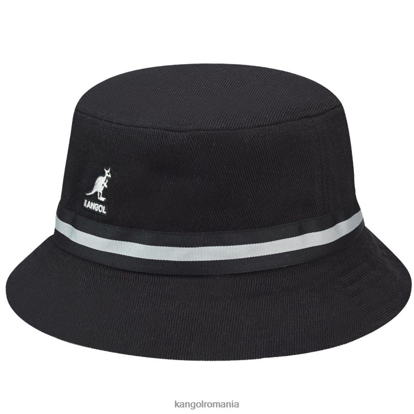 articole pentru cap | Kangol unisex negru lahinch dungă 0VJ20527