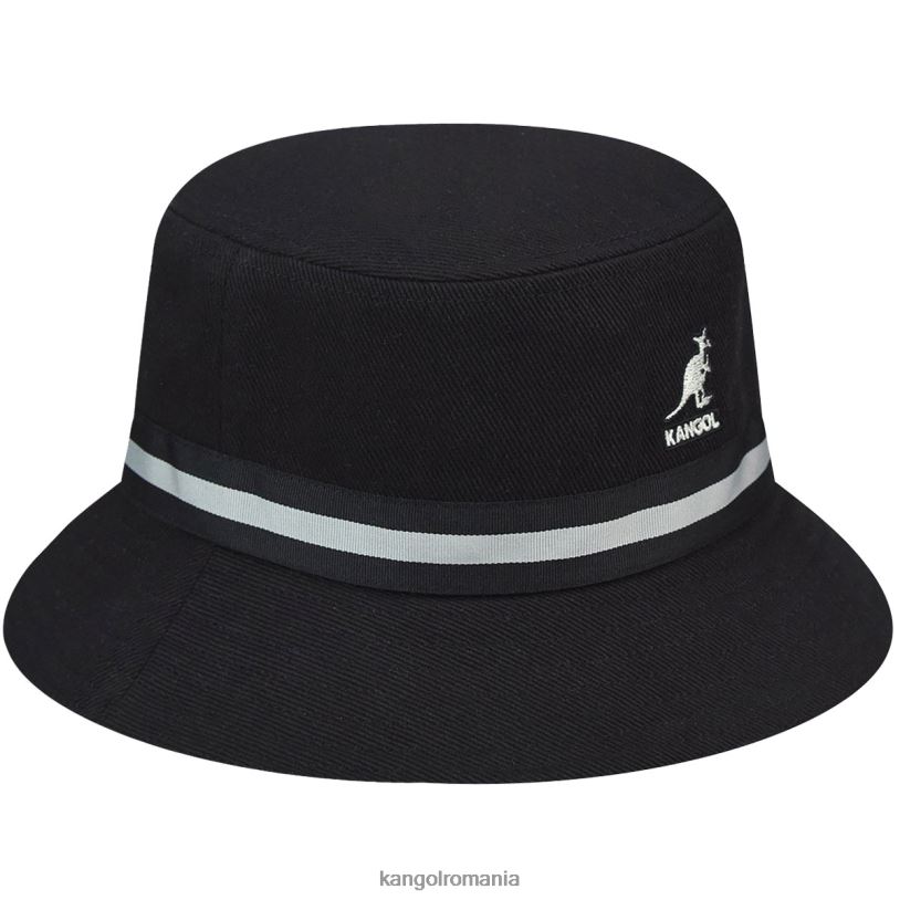 articole pentru cap | Kangol unisex negru lahinch dungă 0VJ20527