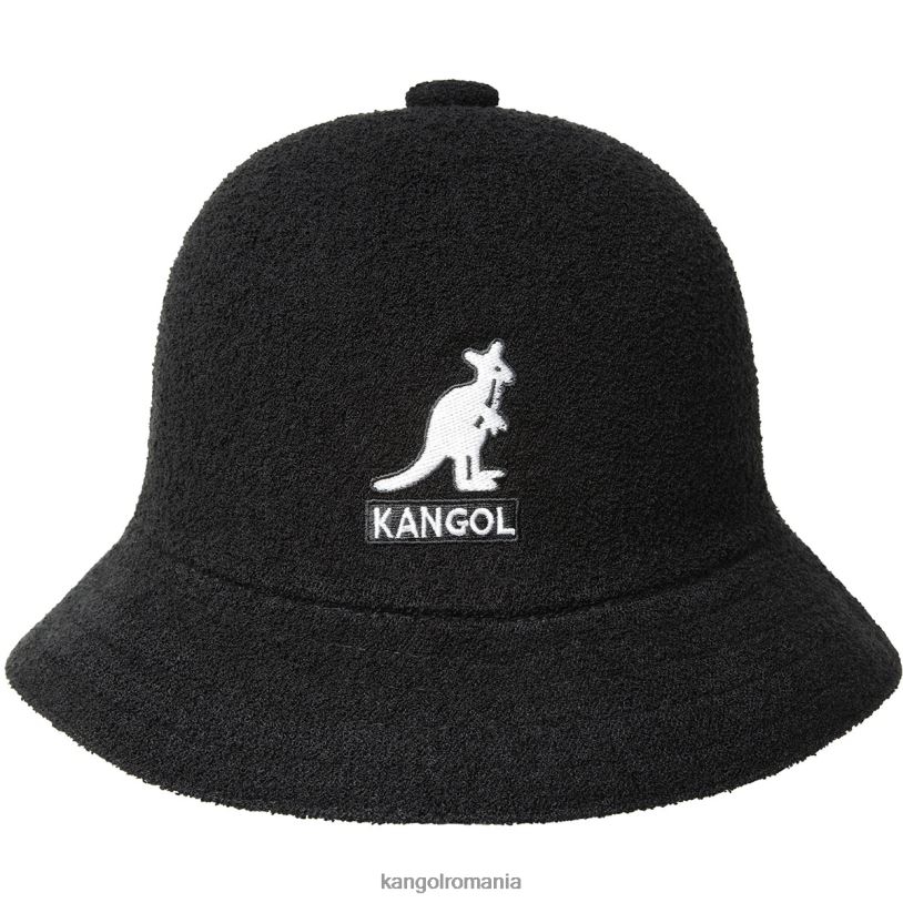 articole pentru cap | Kangol unisex negru logo mare casual 0VJ20520