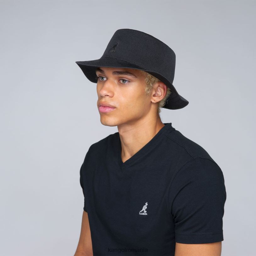 articole pentru cap | Kangol unisex negru pălărie de rap tropical 0VJ20543