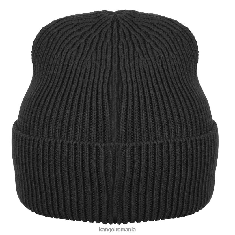 articole pentru cap | Kangol unisex negru patch beanie 0VJ20854